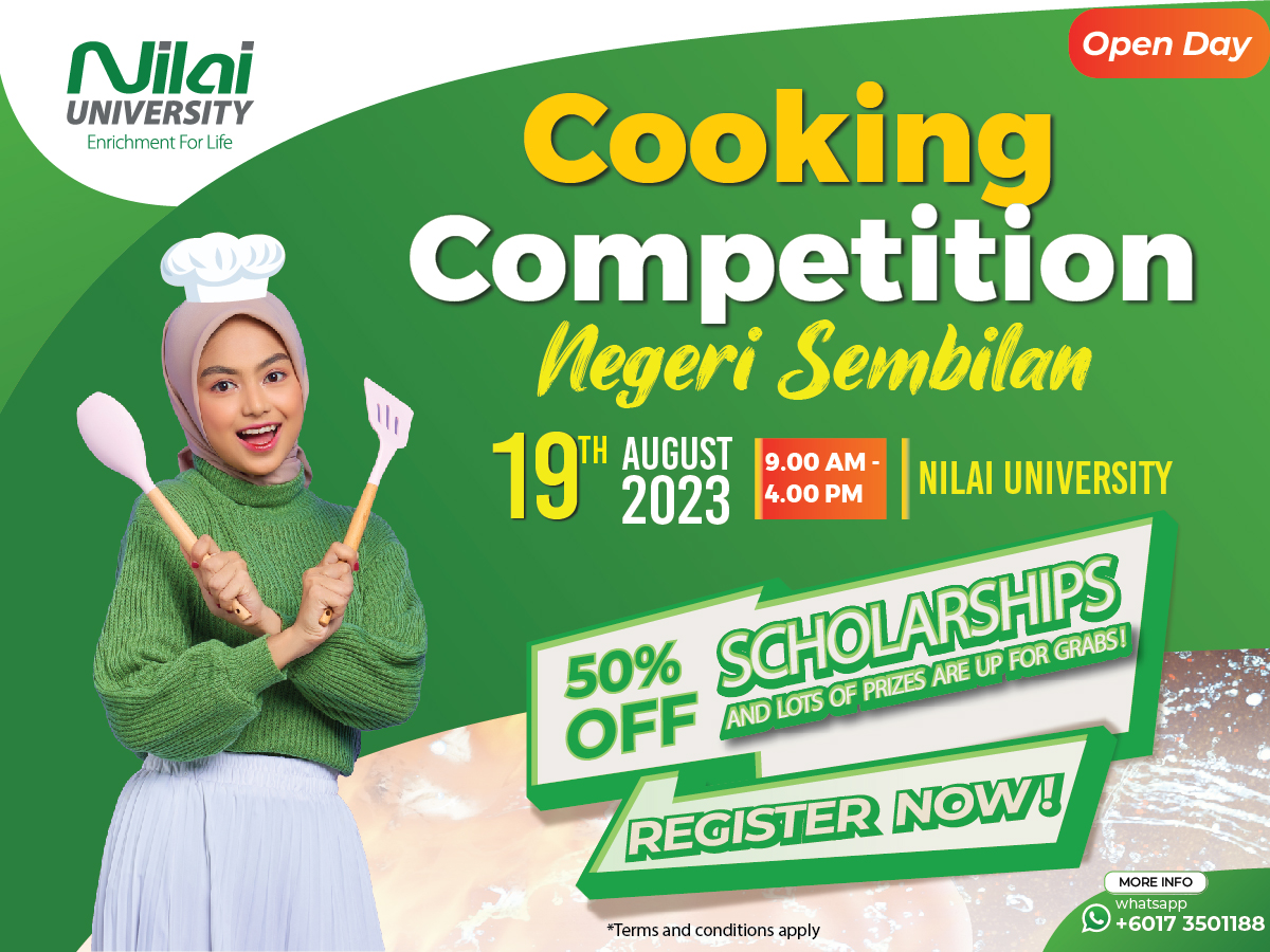 Register for Nilai University Cooking Competition 2023! | Nilai University